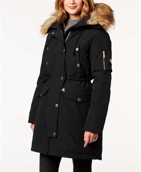 parkas michael kors|michael kors down parka.